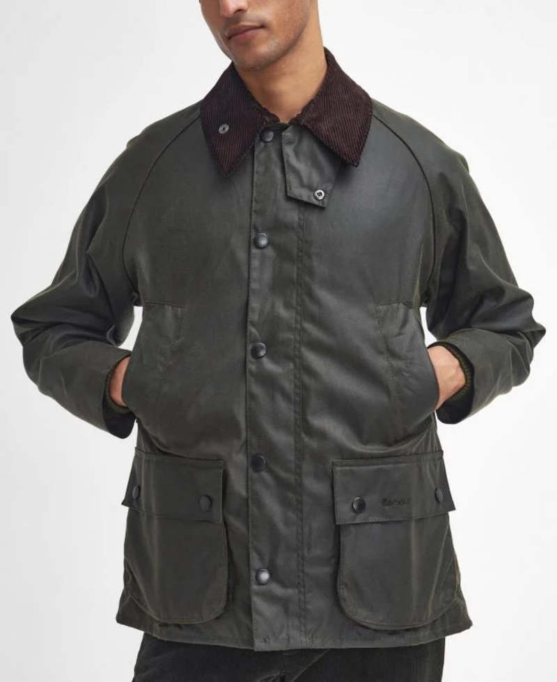 Barbour Bedale Wax Jacket - Archive Olive