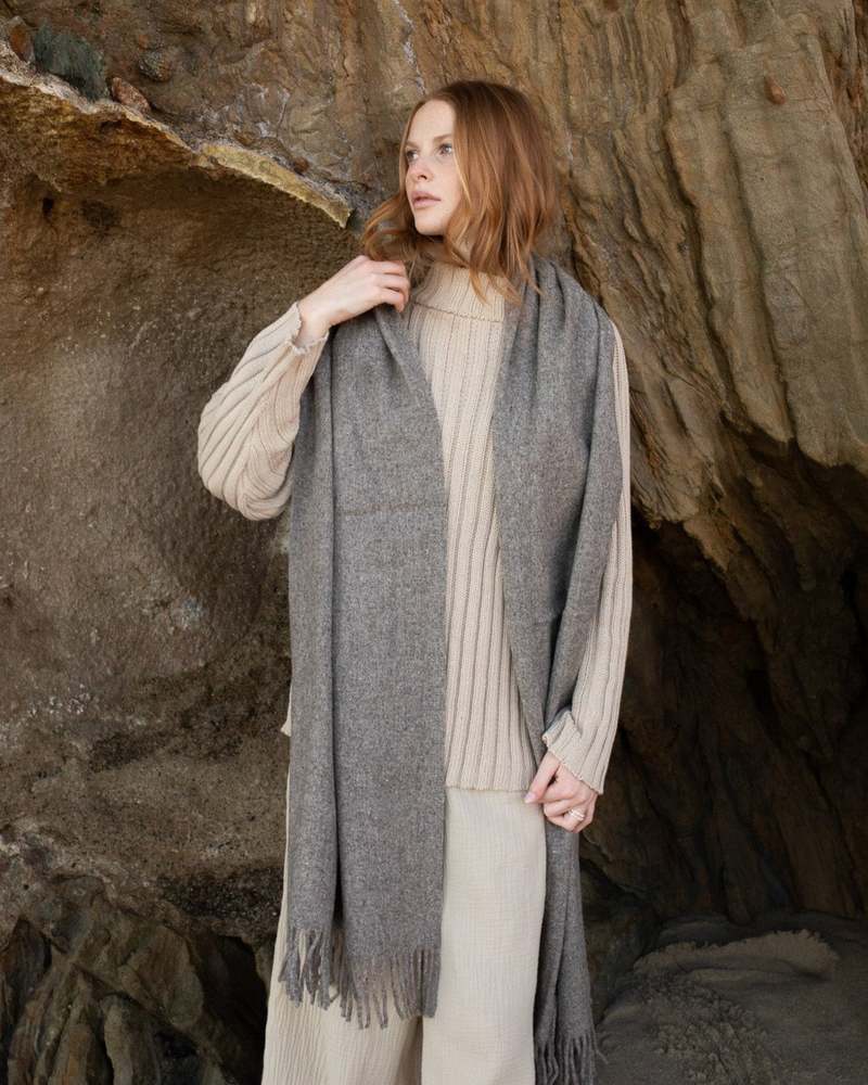 Honest Cotton Wool Shawl