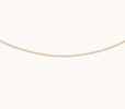 Alexa Leigh 1MM Diamond Cut Ball Chain Necklace - Gold - Thumbnail 5