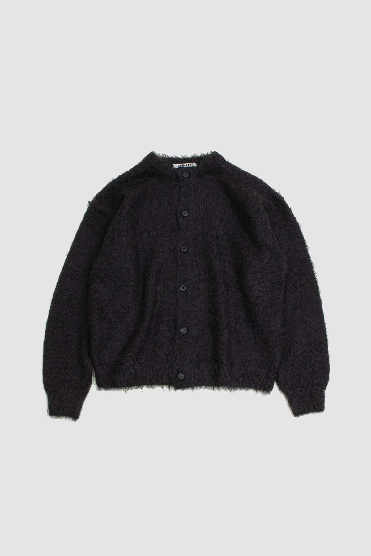 トップス 24ss AURALEE KID MOHAIR KNIT CARDIGAN Beige Brushed Super Kid Mohair Knit Cardigan by AURALEE on Sale