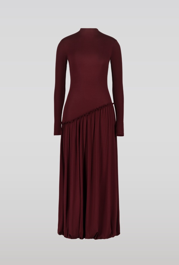 SAEMDI Asymmetric Hip Dress