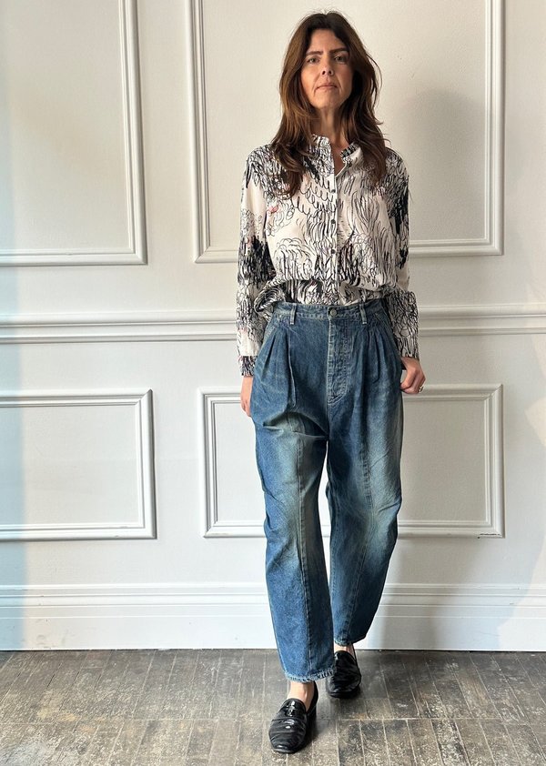 MINA PERHONEN Every Day Jeans - Blue | Garmentory