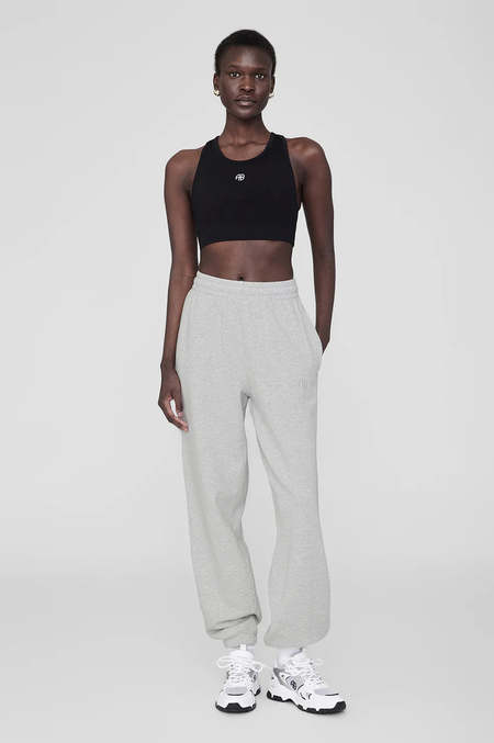 パンツ ANINE BING A0310997BEL26 Trousers Karter framed monogram KARTER JOGGER FRAMED MONOGRAM – HopenClo