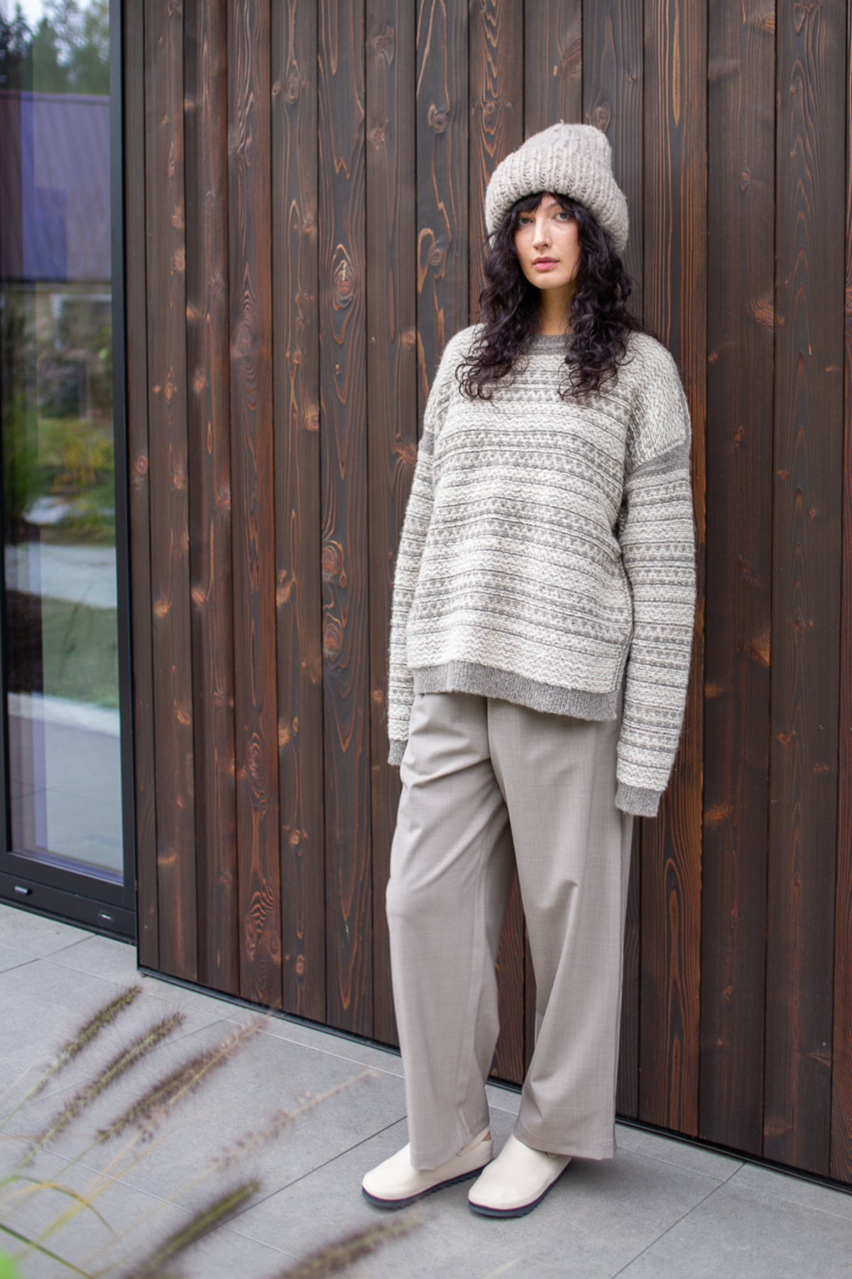 アパルトモン♦︎ 【LAUREN MANOOGIAN】Knit Pant Baby Alpaca & Wool Fine Arch Pants – La Garçonne
