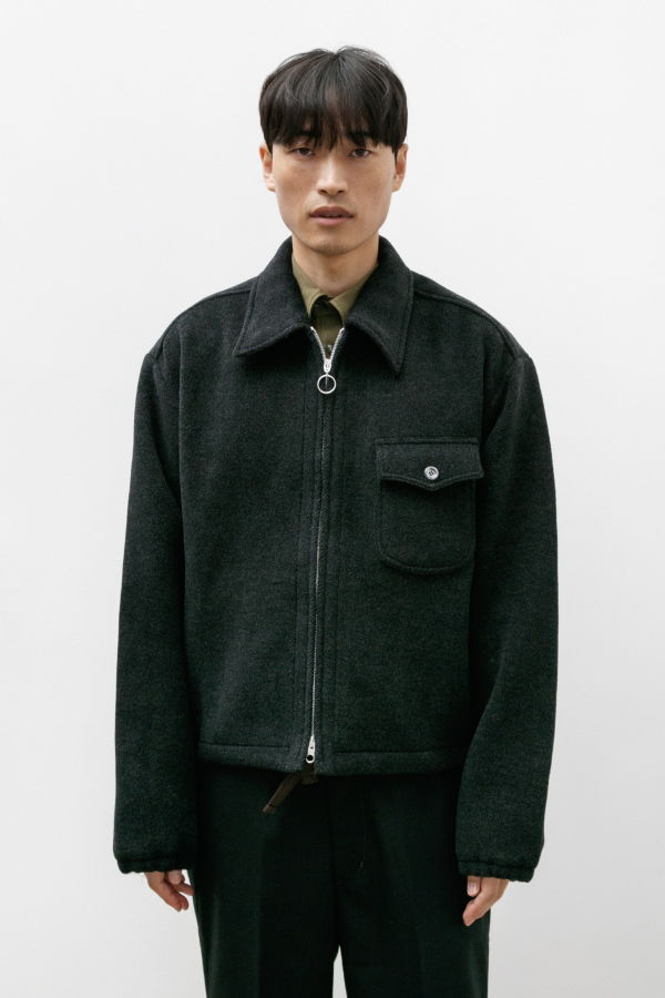 LEJ Shell Blouson Jacket - Charcoal