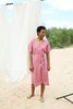 Linenfox Mimosa Linen Dress - Watermelon - Thumbnail 4