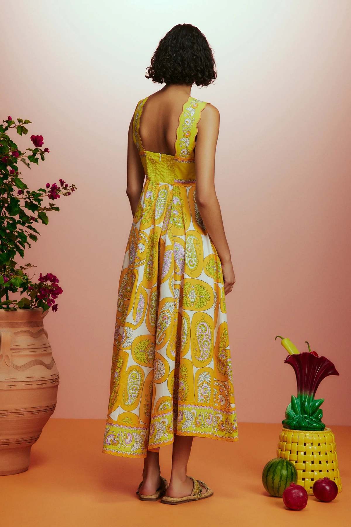 knee length dresses for ladies Alemais Women's Diana Summer Dress – Saint Bernard main image 0