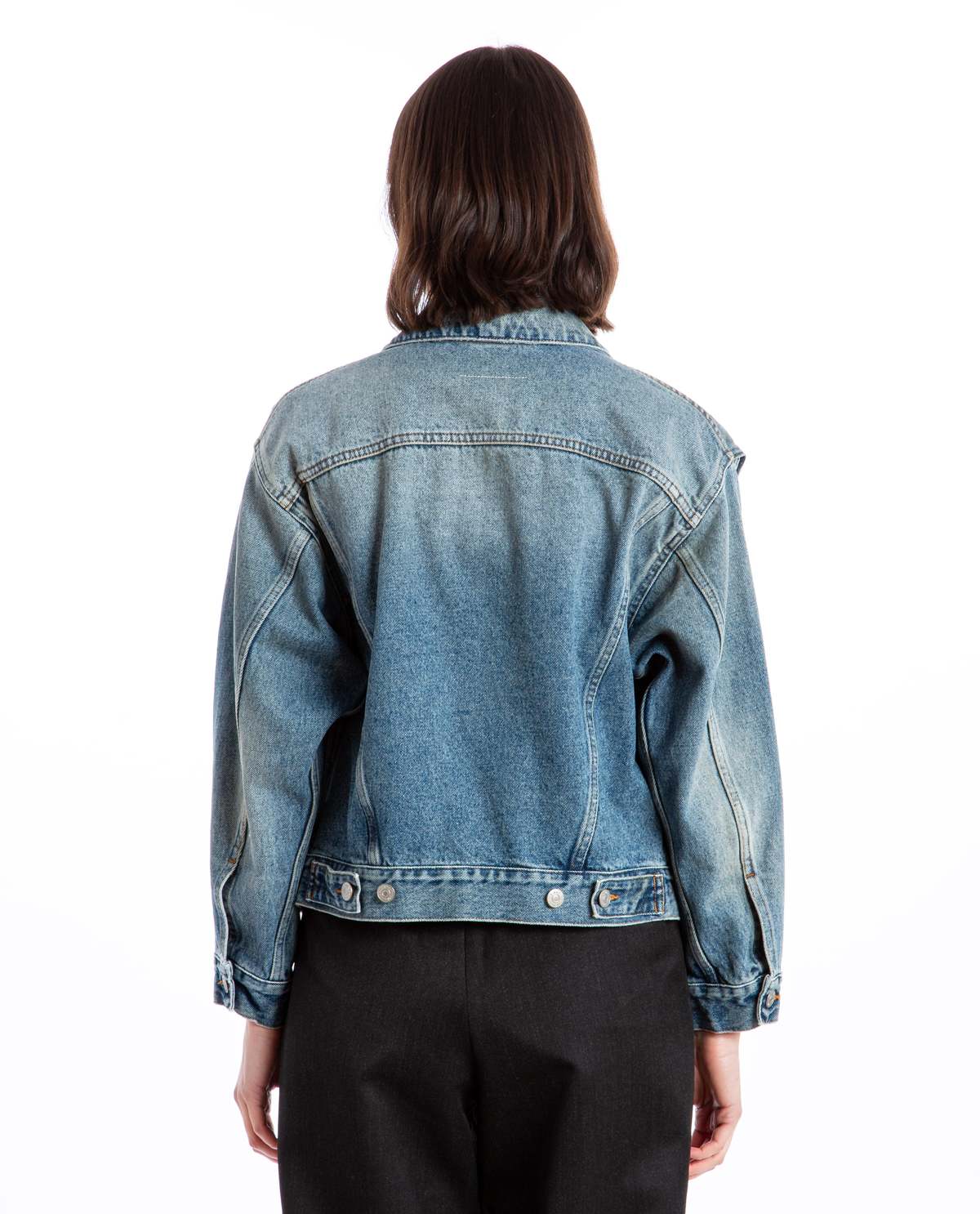 Maison Margiela Denim Sports Jacket - Medium Blue | Garmentory