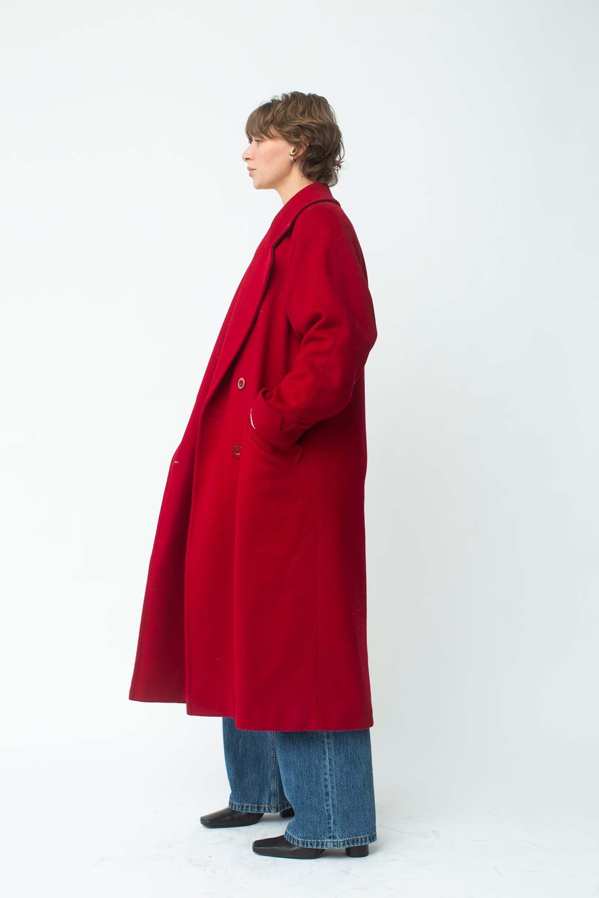 Bimbalo - Traditional Wool Coat - Red