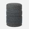 Madegoods Collins Stool - Navy/White - Thumbnail 1