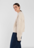 Micaela Greg Hand Knitted Bevel Sweater - Cream - Thumbnail 4