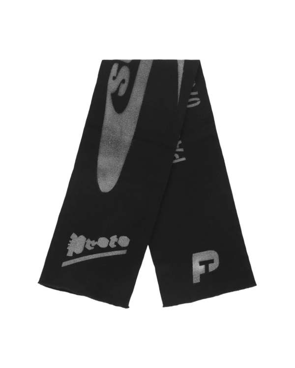Prototypes Football Scarf - Black | Garmentory