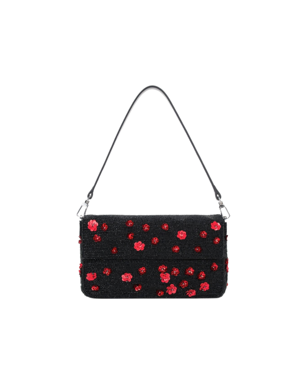 Staud Timmy Shoulder Bag - Poppy