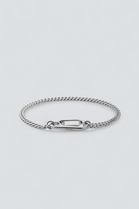 Miansai Sterling Silver 6.5mm Cuban Chain Bracelet