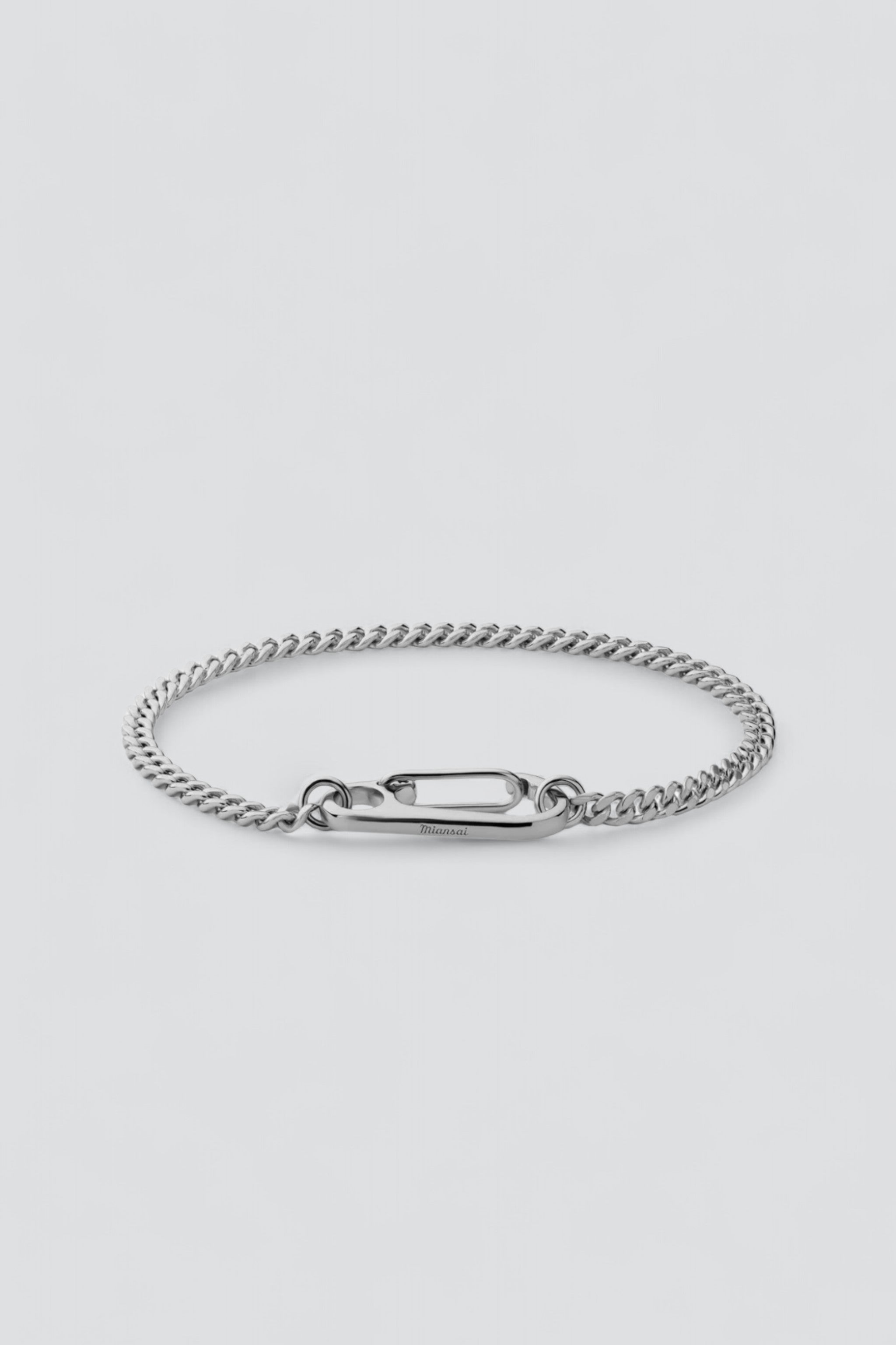 【Miansai】Empire Chain Bracelet,Sterling Silver 101-