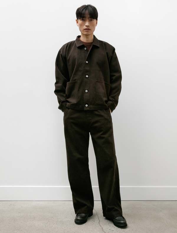 Taiga Takahashi Coverall Jacket - Mix Brown | Garmentory