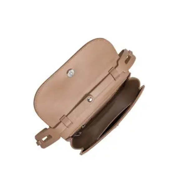Melie Bianco Inez Pewter Recycled Vegan Shoulder Bag