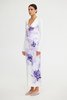 Significant Other Lena Long Sleeve Maxi Dress - Pearl Botanic - Thumbnail 3