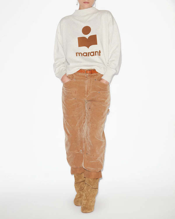 ISABEL MARANT MOBY SWEATSHIRT エクリュ　36 Moby Sweatshirt Woman ecru | ISABEL MARANT Official online store