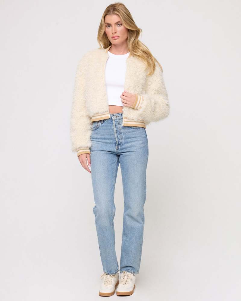 L*Space Valley Jacket - Tan Tipping