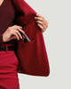 Argent Two Button Blazer - Carmine - Thumbnail 5
