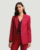Argent Two Button Blazer - Carmine - Thumbnail 6