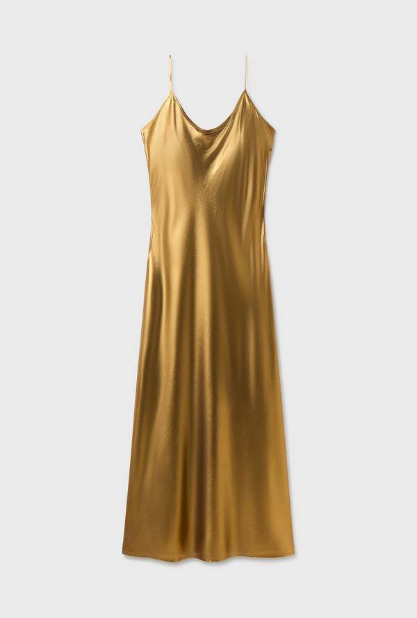 Silk Laundry 1996 Dress Gold