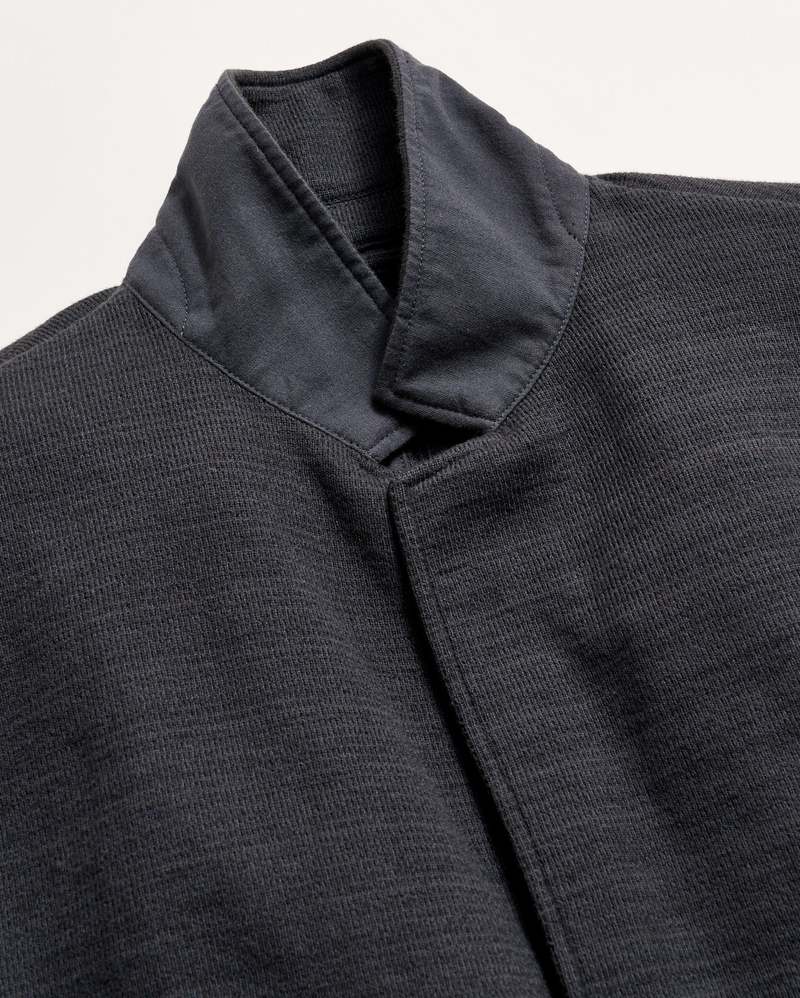 Billy Reid Ottoman Knit Sport Coat - Carbon Blue
