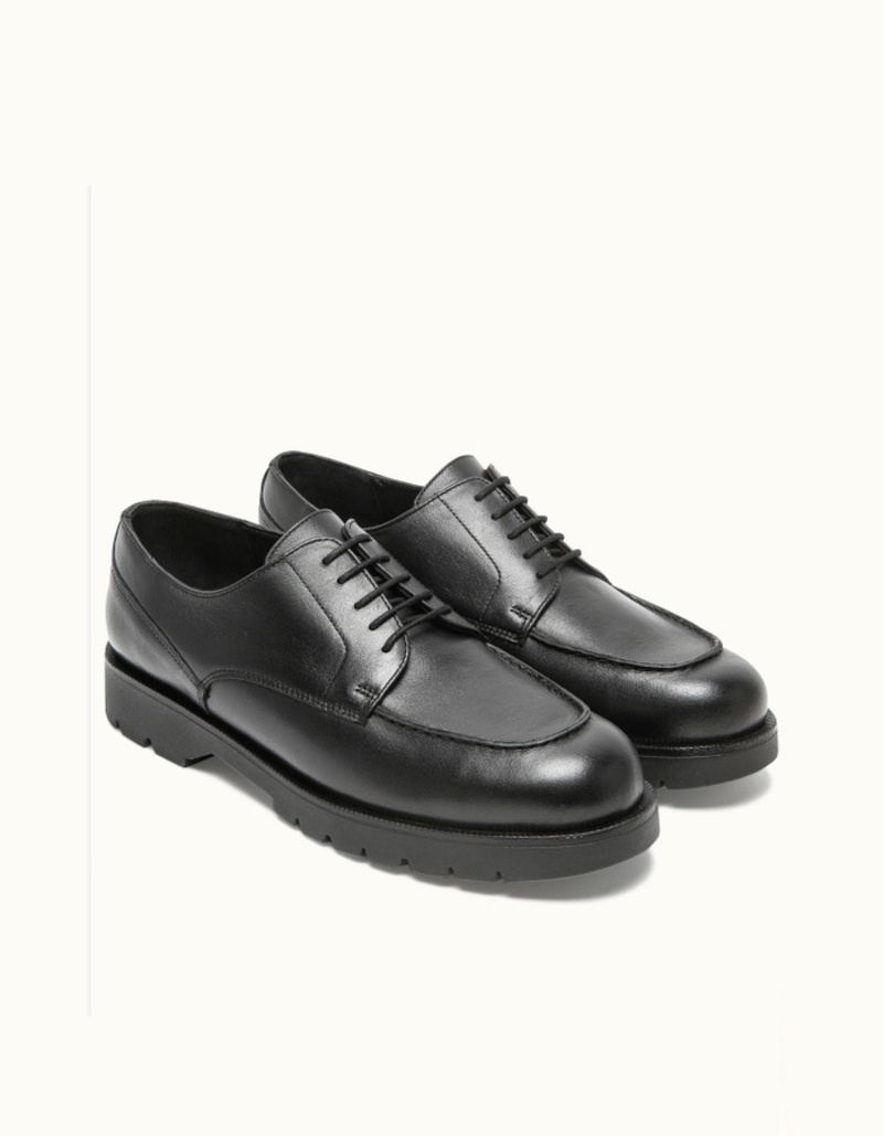 Kleman Frodan laced leather derbies Shoes - Black | Garmentory
