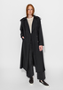 Mijeong Park Wool Blend Long Trench - Navy - Thumbnail 9