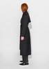 Mijeong Park Wool Blend Long Trench - Navy - Thumbnail 12