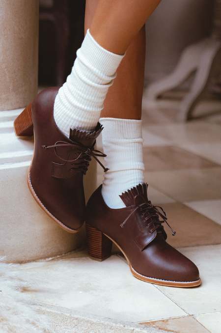 KLEMAN FRODAN 27 cm美品 Frodan laced leather derbies . Black - Betina Lou