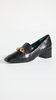 Tory Burch Jessa Heeled Loafers - Black - Thumbnail 2