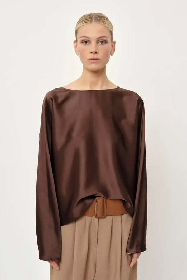 BIRGITTE HERSKIND Candy Blouse - Toffee | Garmentory