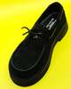 TAKAHIROMIYASHITA The Soloist. Suede Creeper Boat Shoes - Black - Thumbnail 6