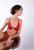 La Fille d'O Fast Girls Mono Wire V Bra - Red - Thumbnail 3