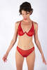 La Fille d'O Fast Girls Mono Wire V Bra - Red - Thumbnail 5