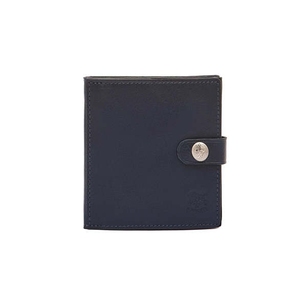 Il Bisonte Bi-Fold Wallet - Blue
