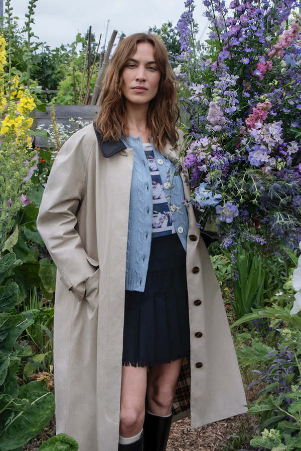 Barbour x Alexa Chung Natalie Trench Coat