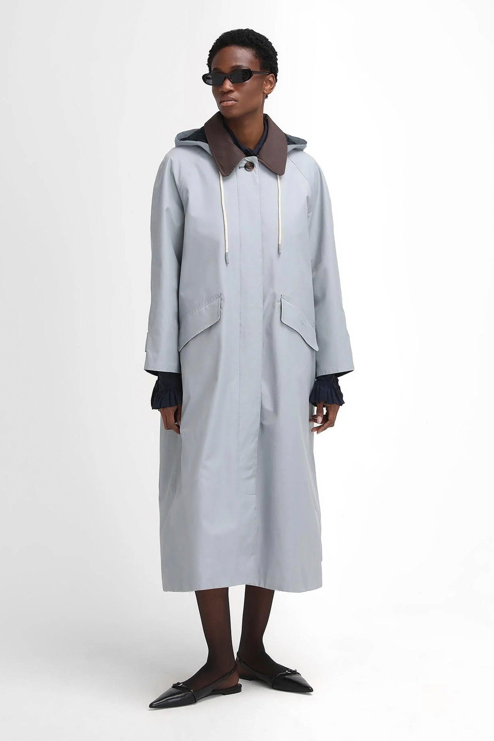 ジャケット・アウター Barbour Trench coat S Barbour x The Edit by Alexa Chung Natalie Waterproof Trench