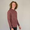Origin Knitwear Lambswool Sweater - Ruby - Thumbnail 2