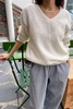 Le Bon Shoppe James Mohair Sweater - Snow - Thumbnail 2