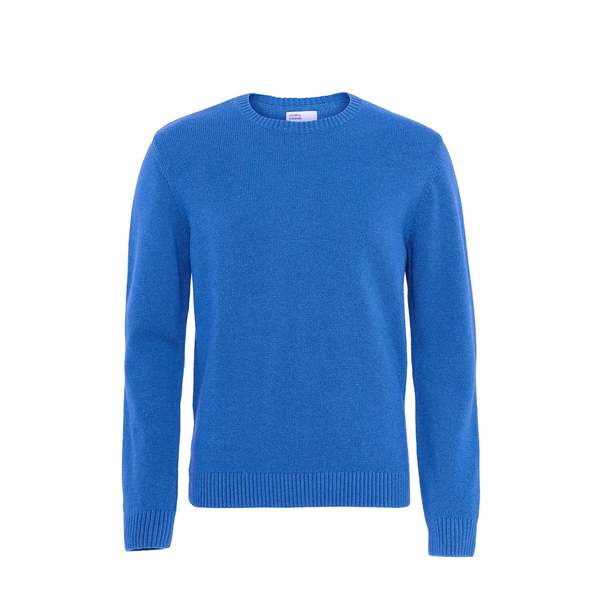 Colorful Standard Merino Wool Crewneck Sweater - Pacific Blue