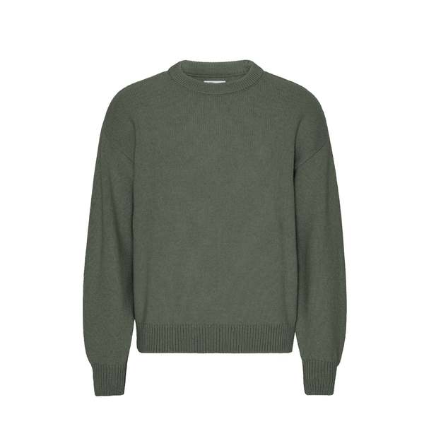 Colorful Standard Oversized Merino Crewneck Sweater - Dusty Olive