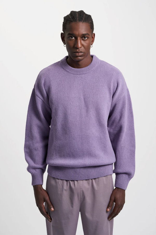 Colorful Standard Oversized Merino Crewneck Sweater - Dusty Olive