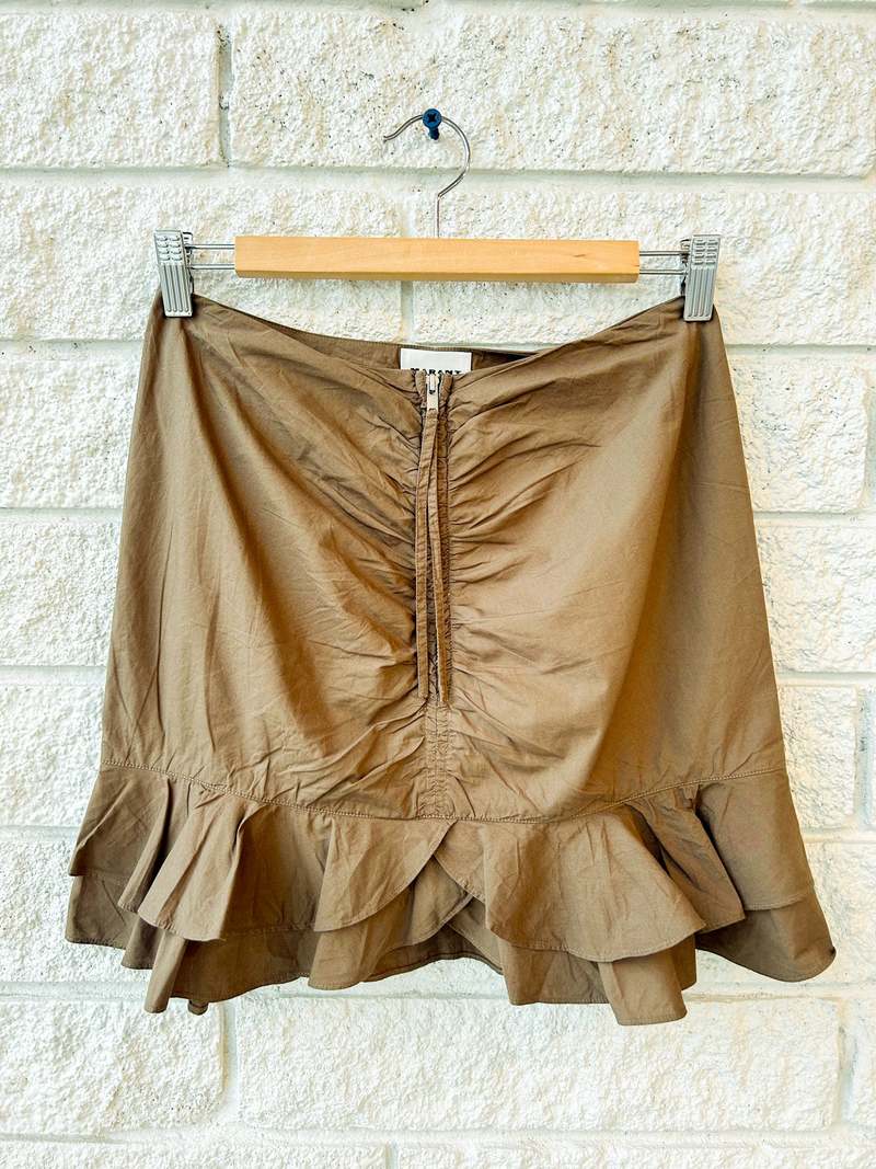 isabel marant etoile Breenea Skirt - Khaki | Garmentory