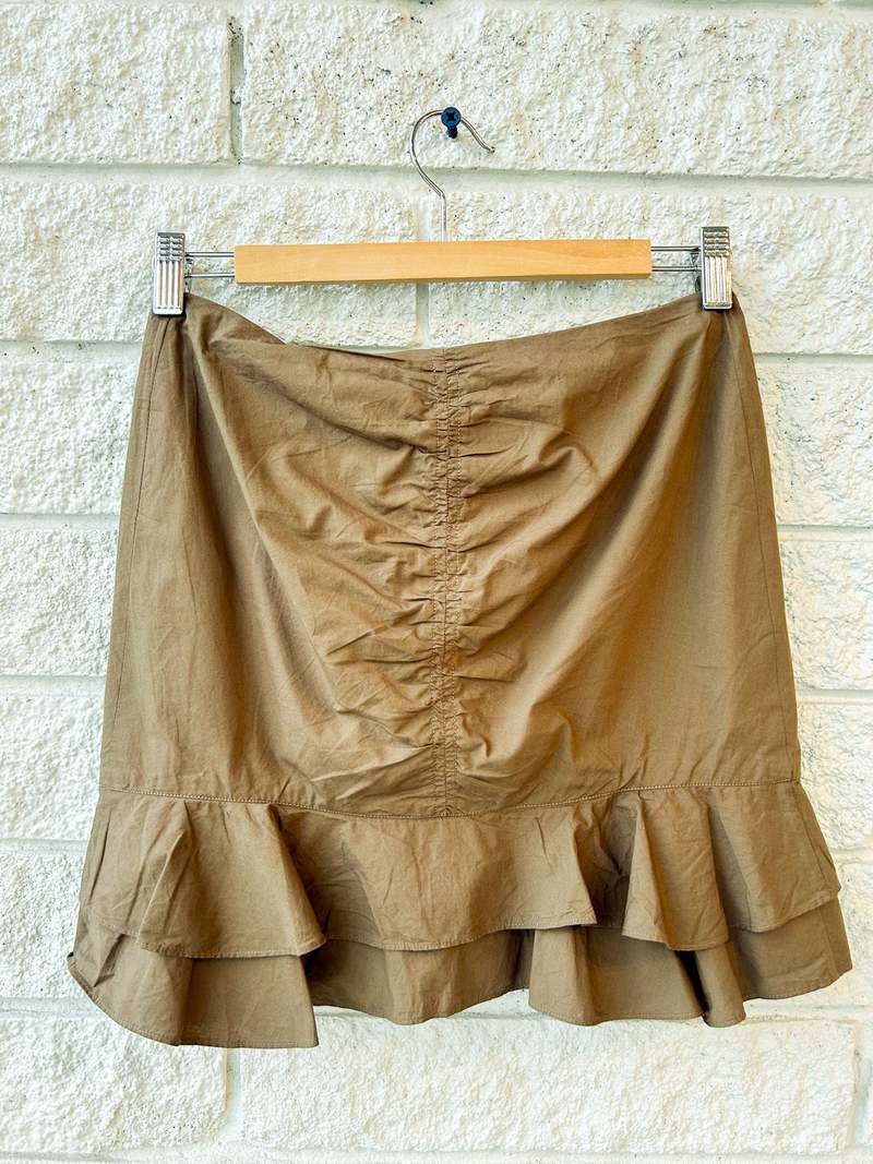 スカート Isabel Marant Etoile BREENEA SKIRT isabel marant etoile Breenea Skirt - Khaki | Garmentory