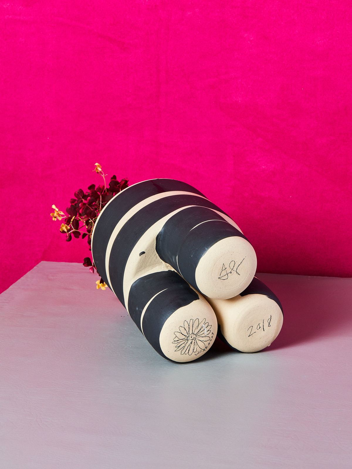 Black Striped Milking Planter - Thumbnail 5