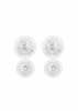 Soft Mountains Flora Earring Pair - Sterling Silver - Thumbnail 1