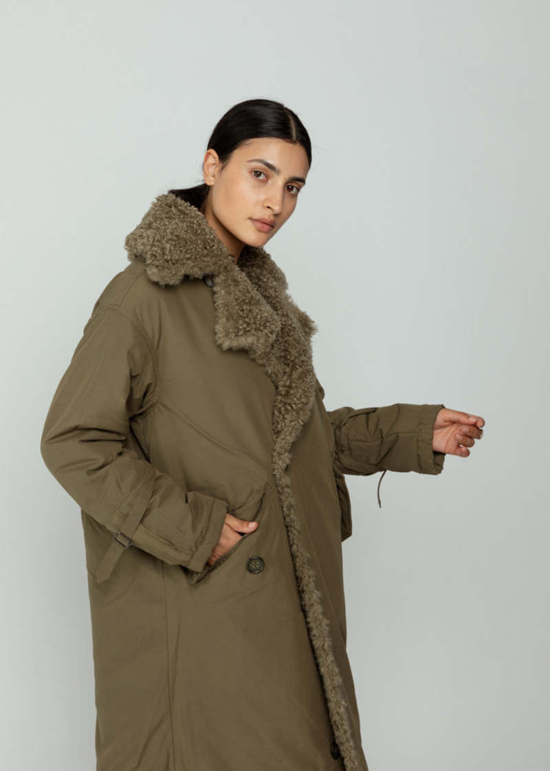 OOFWear Reversible Canvas Jacket - Olive